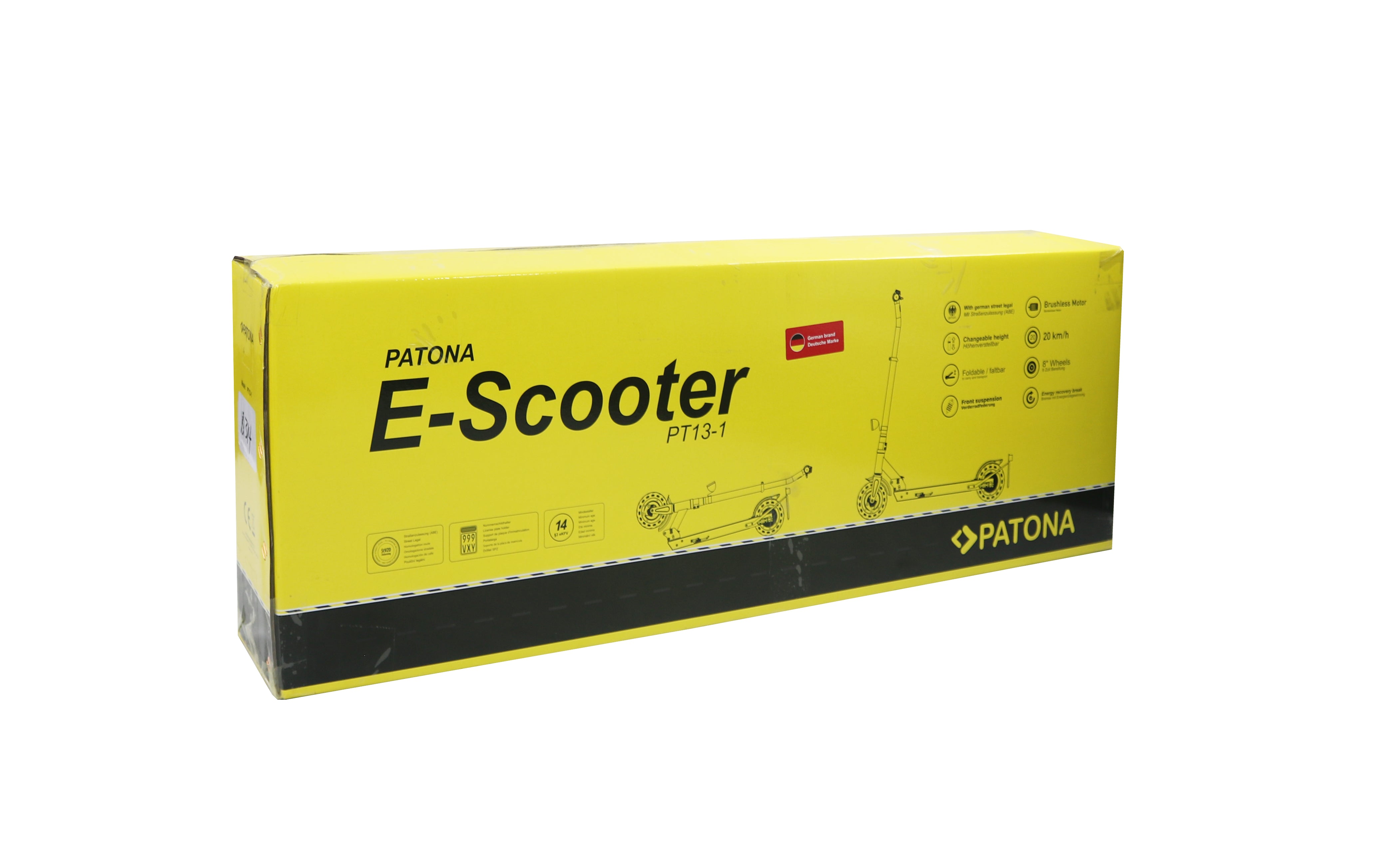E-Scooter PATONA PT13-1 - Mein-eScooter