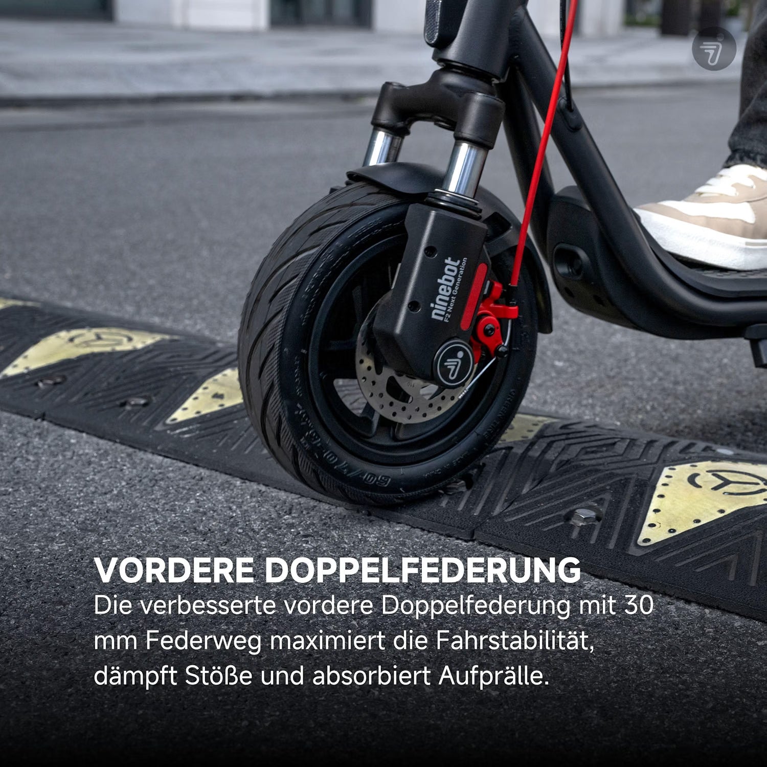 Ninebot KickScooter F2 Pro D II mit Straßenzulassung