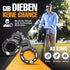firstsafe™ E-Scooter Schloss mit Silikonmantel & Transporttasche