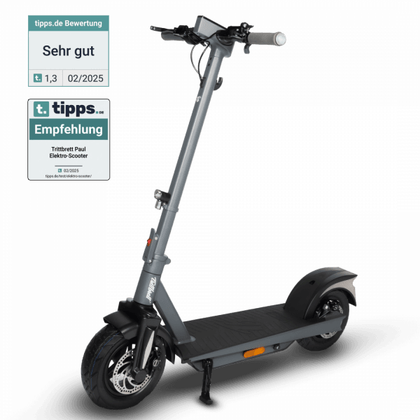E-Scooter Trittbrett PAUL - mit StVZO